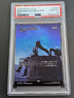 2025 MTG FF Nibelheim Memories Tifa Foil JP PSA10 GEM Mint #0026 - Image 1