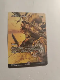 Mtg Marvel Eternal-Legal Hunter's Insight (Borderless) (MR) (Non-Foil) NM - Image 2