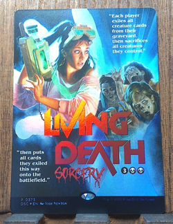 MTG❤ Living Death ( FOIL Showcase ) Commander: Duskmourn: House of Horror NM❤ - Image 1