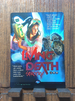 MTG❤ Living Death ( FOIL Showcase ) Commander: Duskmourn: House of Horror NM❤ - Image 2