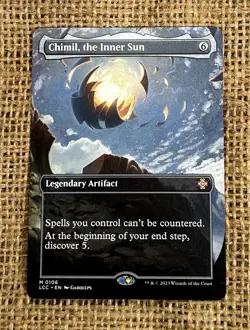 MTG Chimil, the Inner Sun (borderless) the Lost Caverns of Ixalan- NM - Image 1