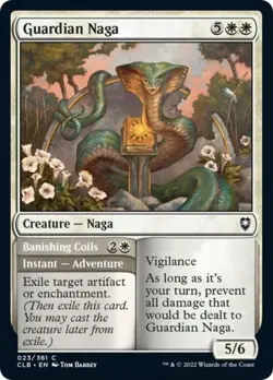 Guardian Naga - Near Mint MTG Commander Legends: Battle for Baldur's Gate - Image 1