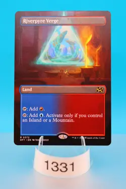 MTG Riverpyre Verge (Borderless) Aetherdrift Regular #372 - Image 1
