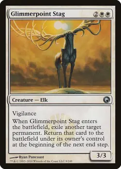 Glimmerpoint Stag 1x MtG Scars of Mirrodin SP/NM - Image 1