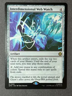 MTG Marvel's Spider-Man Interdimensional Web Watch R0165 Regular - Image 1