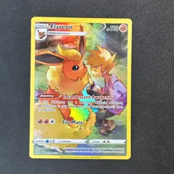 Flareon TG01/TG30 Swsh09: Brilliant Stars Trainer Gallery Holo Pokemon - Image 1