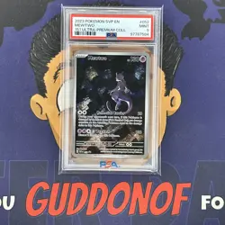 PSA 9 MINT 2023 Pokemon EN-151 Ultra Premium Collection MEWTWO #052 Full Art UPC - Image 1