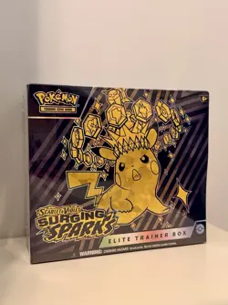 Pokemon Scarlet Violet Surging Sparks ETB Elite Trainer Box Sealed - Image 1