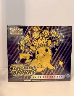 Pokemon Scarlet Violet Surging Sparks ETB Elite Trainer Box Sealed - Image 2
