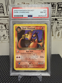 2000 | Pokemon Team Rocket | Dark Charizard | 21/82 | PSA 8 - Image 1