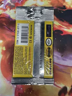 1999 Factory SEALED Pokemon Jungle Booster Pack Flareon Art Long Crimp English - Image 2