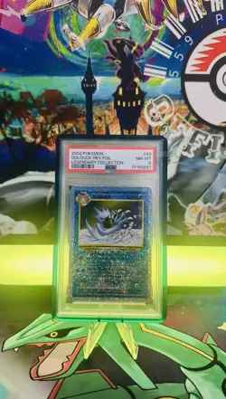 Pokemon Golduck Legendary Collection Reverse Holo #43 PSA 8 Guard Included ✨🥶🔥 - Image 3