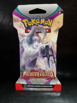 Pokemon Scarlet & Violet Paldea Evolved Sleeved Booster Pack Random Pack Art🤜💥 - Image 2