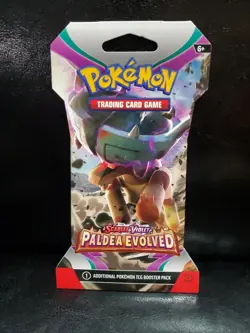 Pokemon Scarlet & Violet Paldea Evolved Sleeved Booster Pack Random Pack Art🤜💥 - Image 3