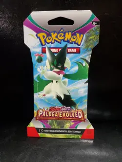 Pokemon Scarlet & Violet Paldea Evolved Sleeved Booster Pack Random Pack Art🤜💥 - Image 4