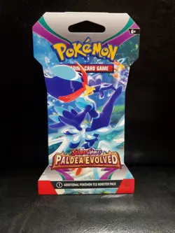 Pokemon Scarlet & Violet Paldea Evolved Sleeved Booster Pack Random Pack Art🤜💥 - Image 5