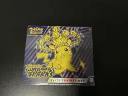Pokemon Scarlet & Violet Surging Sparks Elite Trainer Box ETB Factory Sealed - Image 1
