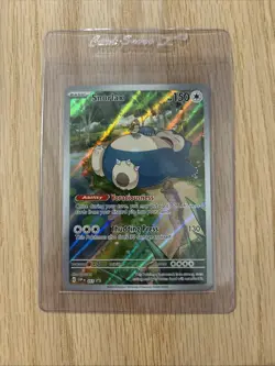 Snorlax 051 Black Star Promo Holo Pokemon 151 Scarlet & Violet English NM - Image 1