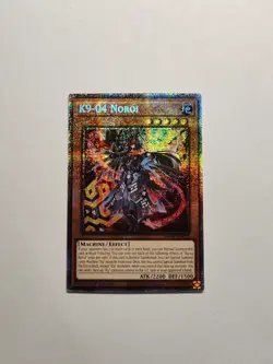 Yugioh K9-04 Noroi DOOD-EN025 Starlight Rare 1st Ed Near Mint - Image 1