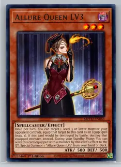 Yugioh - Allure Queen LV3 - MZTM-EN063 - Rare - NM/M - Image 1