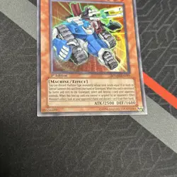 Yugioh Machina Fortress SDMM-EN001 1st Edition Ultra Rare - Image 4