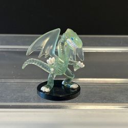 Yugioh Dungeon Dice Monsters Blue Eyes White Dragon Clear Ver Figure Card DDM - Image 2