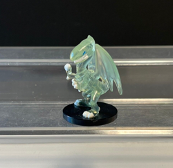 Yugioh Dungeon Dice Monsters Blue Eyes White Dragon Clear Ver Figure Card DDM - Image 3