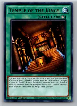Temple of the Kings MZTM-EN097 Rare 1st Edition YuGiOh - Image 1