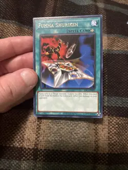 YUGIOH TCG FUHMA SHURIKEN IOC-031 RARE UNLIMITED EDITION 1996 - Image 5
