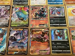 Pokemon TCG Large Binder Lot Of Over 40 Cards Holos Ultra Rares Pikachu Houndoom - Image 3