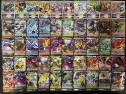 100 ex V Vstar RR RRR Holo Full Arts Lot Set Pokemon Japanese Cards T782 - Image 2