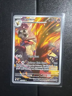 Blaziken 192/182 Destined Rivals Full Art Pokemon TCG Card - NM - Image 1