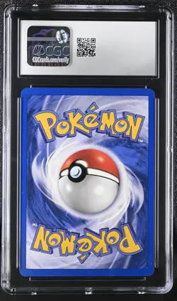 CGC 9.5 MINT+ Dark Gyarados Team Rocket 1st Edition 8/82 Holo Pokemon Card - Image 2