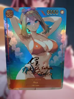 May Pokemon Anime Waifu Sexy Goddess Doujin Card - Image 1