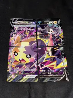 Pokemon Morpeko V-Union 4 Card Set SWSH287 SWSH288 SWSH289 SWSH290 Promo NM/Mint - Image 1