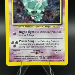 Misdreavus - 11/64 - Neo Revelation - Holo Rare - Vintage - LP - Pokemon Card - Image 3