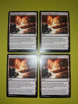 Terramorphic Expanse x4 Time Spiral Remastered 4x Playset MTG - Image 1