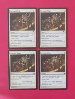 Niveous Wisps ×4 NM Unplayed Uncirculated Shadowmoor Magic Mtg White Tap Draw - Image 1