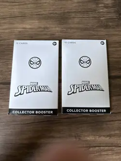 Magic The Gathering MTG Marvel Spiderman SEALED Collector Booster Packs X2 - Image 1