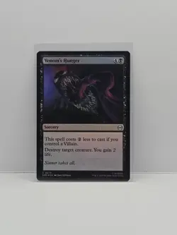 Venom's Hunger (Foil) - 0073 - Marvel's Spider-Man - MTG - Image 1