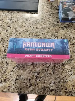 MTG Kamigawa: Neon Dynasty Draft Booster Box English Version NEW SEALED - Image 1