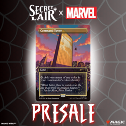 PRESALE Command Tower #1994 REGULAR MTG Secret Lair Spider-Man Heroic Deeds - Image 1