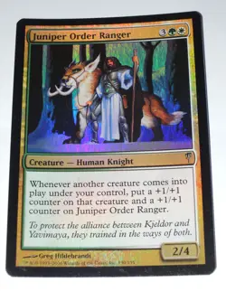 MtG - FOIL - Juniper Order Ranger - Coldsnap - (CSP) - NM - Image 1