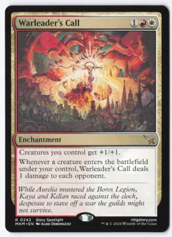 Warleader's Call R Murders at Karlov Manor 242 NM - Image 1