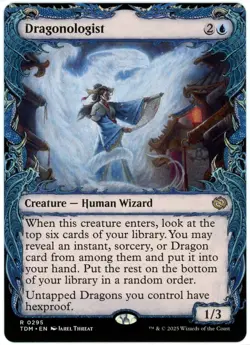 Dragonologist (Showcase) - 0295 - Tarkir Dragonstorm - Image 1