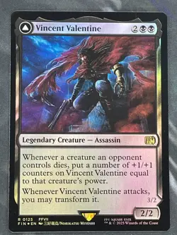 Vincent Valentine Final Fantasy Foil - Image 2
