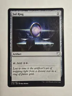 Sol Ring Commander 2018 Regular Mtg Magic The Gathering - Image 1
