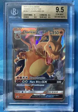 Pokemon Charizard GX SM211 BGS 9.5 2019 Black Star Promo - Image 1