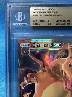 Pokemon Charizard GX SM211 BGS 9.5 2019 Black Star Promo - Image 2
