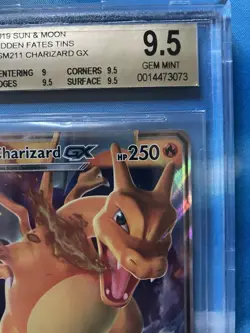 Pokemon Charizard GX SM211 BGS 9.5 2019 Black Star Promo - Image 3